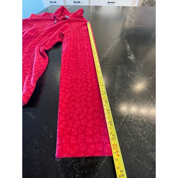 Columbia ladies fleece 1/4 zip pink geometric baselayer large - Picture 14 of 14